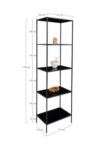 Etagère 4 niveaux Vista - 51 x 170 x 36 cm