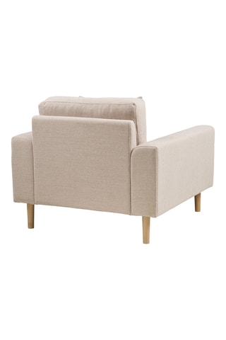 Fauteuil Lido - Beige - En polyester