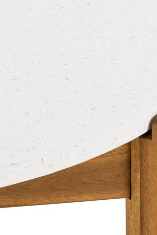 Table à manger en bois d'acacia Terracina - 210 x 76 x 95 cm