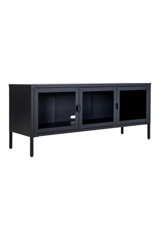Meuble TV 3 portes Brisbane - 130 x 55 x 40 cm