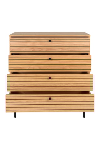 Commode 4 tiroirs Kyoto - 80 × 40 × 85 cm