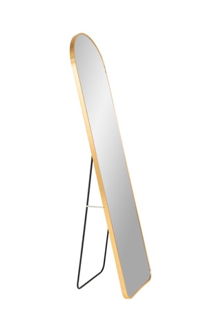 Miroir sur pied Madrid - 40 x 150 cm - Doré