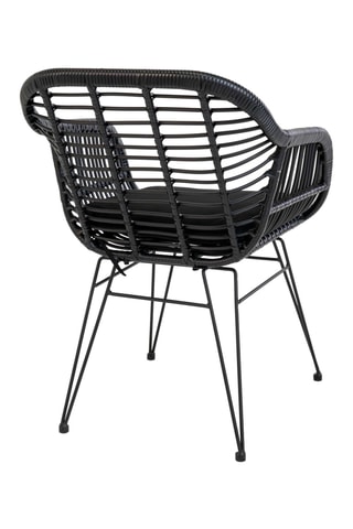 2 fauteuils de jardin Trieste - Noir