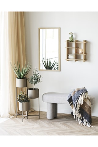 Etagère murale en chêne Olsberg - 40 x 40 x 12 cm