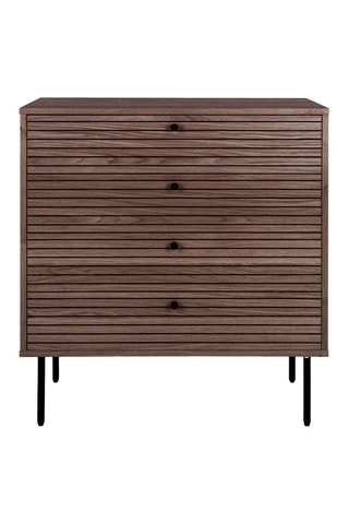 Commode 4 tiroirs Kyoto - 80 × 40 × 85 cm