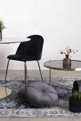 Table basse en verre Venezia - 70 x 40 x 70 cm