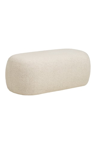 Banc Blossomville - Beige - En polyester