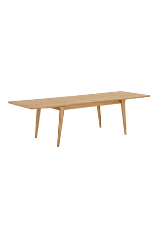 Table à manger extensible avec revêtement en chêne Darwin - 240/290/340 x 75 x 100 cm