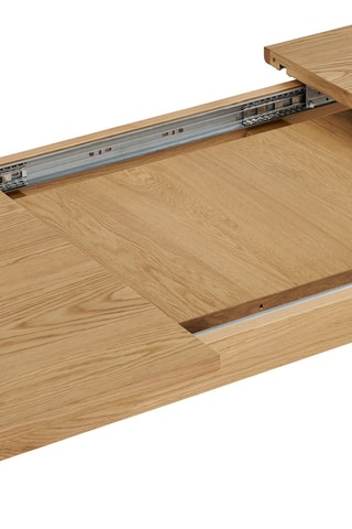 Table à manger extensible avec revêtement en chêne Darwin - 240/290/340 x 75 x 100 cm