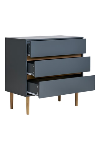 Commode 3 tiroirs Bisley - 80 x 80 x 40 cm