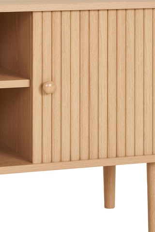 Meuble TV 2 portes Nikko - 113 x 51,5 x 40 cm