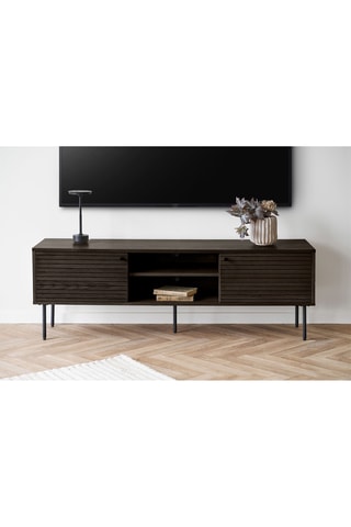 Meuble TV 2 portes Kyoto - 150 x 50 x 40 cm