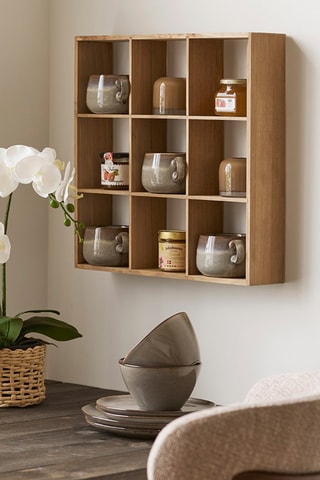 Etagère en pin Moss - 46 x 46 x 10 cm