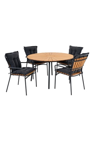 Ensemble de jardin encastrable Cleveland - 4 places