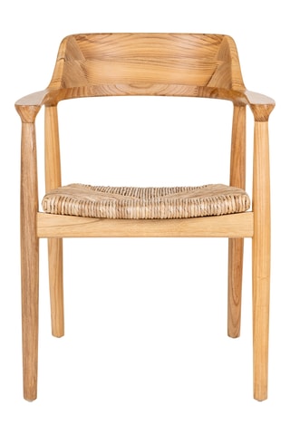 Chaise en bois de Sungkai Getafe - 56 x 78 x 58 cm