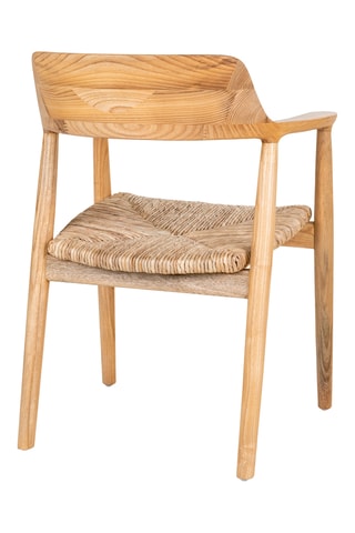 Chaise en bois de Sungkai Getafe - 56 x 78 x 58 cm