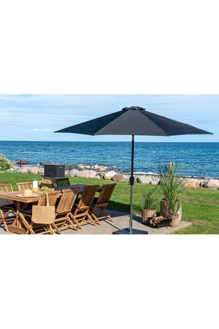 Parasol rond avec pied Houston - Inclinable - Diamètre toile 300 cm