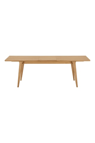 Table à manger extensible avec revêtement en chêne Darwin - 180/230 x 75 x 90 cm