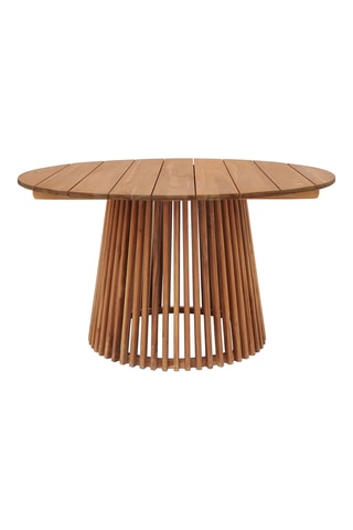 Table à manger en teck Lorca - 120 x 75 x 120 cm