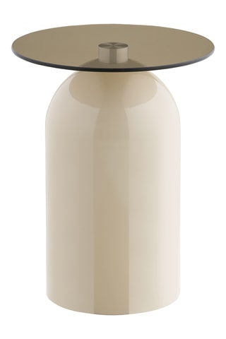 Table d'appoint en verre Ravello - 40 x 52 x 40 cm