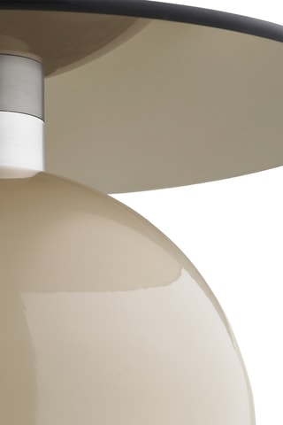 Table d'appoint en verre Ravello - 40 x 52 x 40 cm