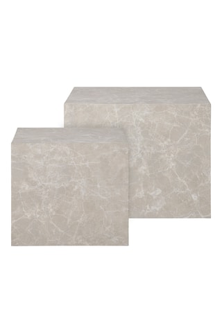 Table gigogne Prague - 40 x 40 x 50/50 x 40 x 36 cm