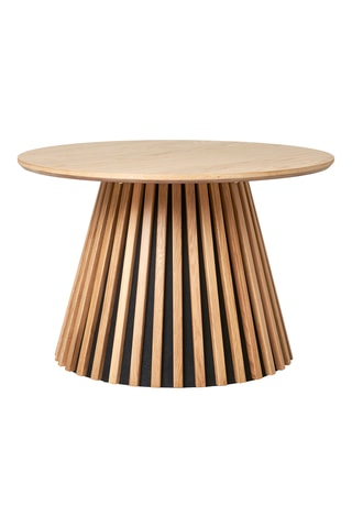 Table basse avec revêtement en chêne Osaka - 70 x 45 x 70 cm