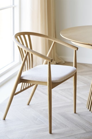 Chaise en chêne Agustin - 54 x 78 x 57 cm