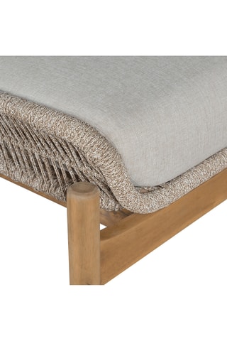 Chaise longue Terracina - 190 x 72,6 x 87 cm