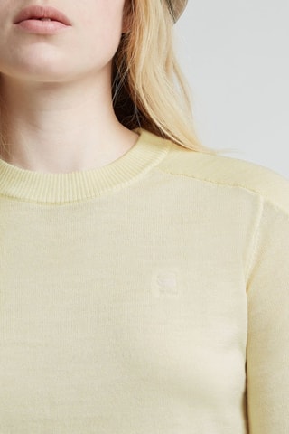 Pull en mérinos Core - Ecru