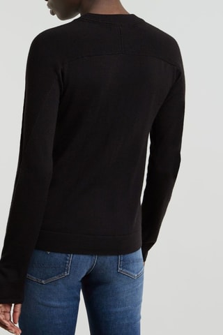 Pull en mérinos Core - Noir