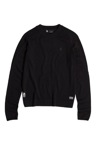 Pull en mérinos Core - Noir