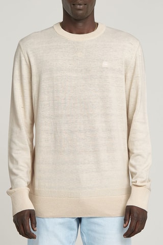 Pull en lin Premium Core - Ecru