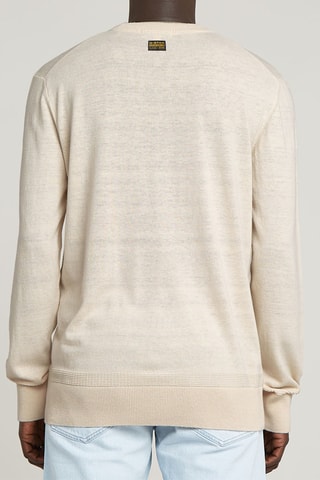 Pull en lin Premium Core - Ecru