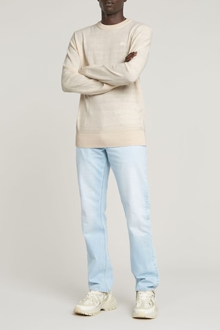 Pull en lin Premium Core - Ecru