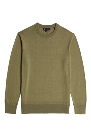Pull en lin Premium Core - Vert
