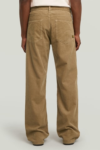 Pantalon loose en velours Type 96 - Beige