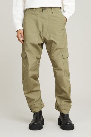 Pantalon cargo 3D Boyfriend - Kaki