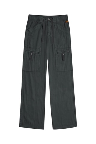 Pantalon straight Judee - Bleu pétrole