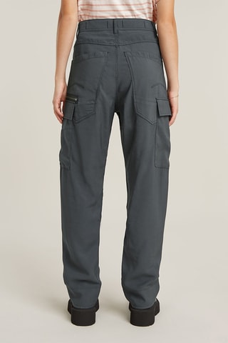 Pantalon straight Soft - Bleu pétrole