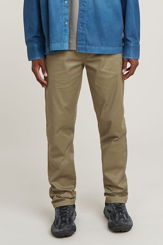 Chino en coton biologique Morry - Vert