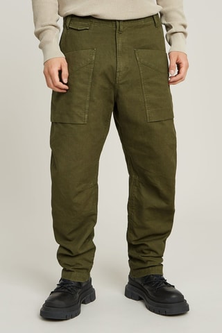 Pantalon tapered Fatigue - Vert olive