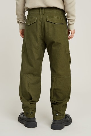 Pantalon tapered Fatigue - Vert olive