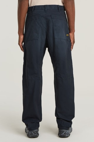 Pantalon loose Fatigue 3D - Bleu nuit