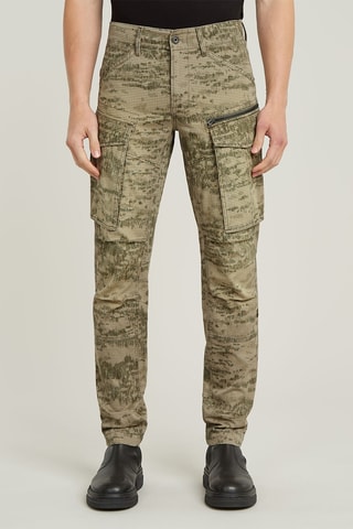 Pantalon regular Rovic - Beige et kaki