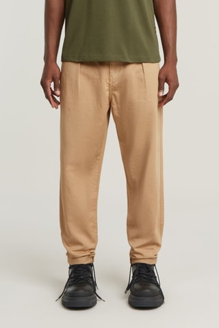 Chino Pleated - Marron