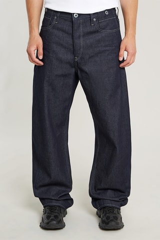 Jean loose Bend 3D - Bleu foncé