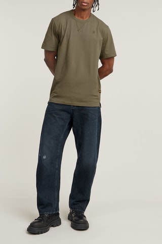 Jean loose Bend 3D - Bleu marine