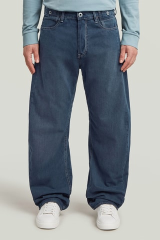 Jean loose Bend 3D - Bleu marine