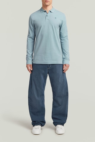 Jean loose Bend 3D - Bleu marine